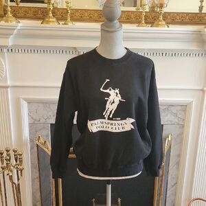 Vtg Palm Springs Polo Club Sweatshirt